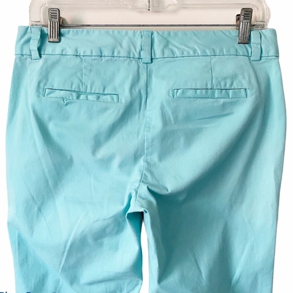 lLOFT Capris Pants Aqua Green Size 4P - Picture 5 of 6